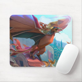 Frost Dragon Gaming Mousepad | Anpassade Musmatta