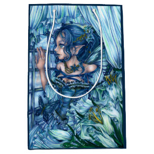 Frost Fairie Flickas syn på en safirvinternatt