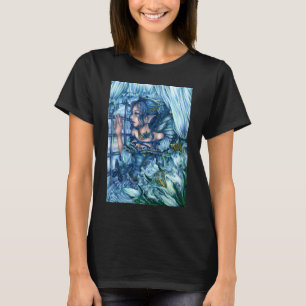 Frost Fairie Flickas syn på en safirvinternatt T Shirt