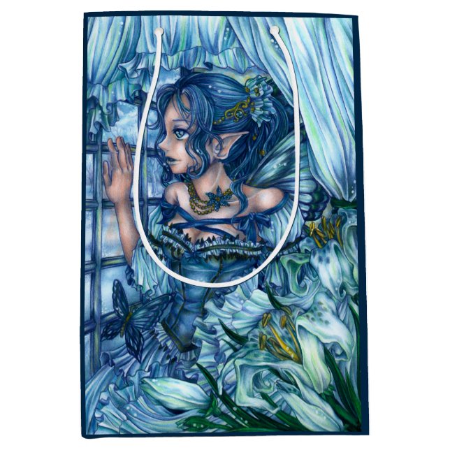 Frost Fairy Girl View of a Sapphire Winter (Framsidan)