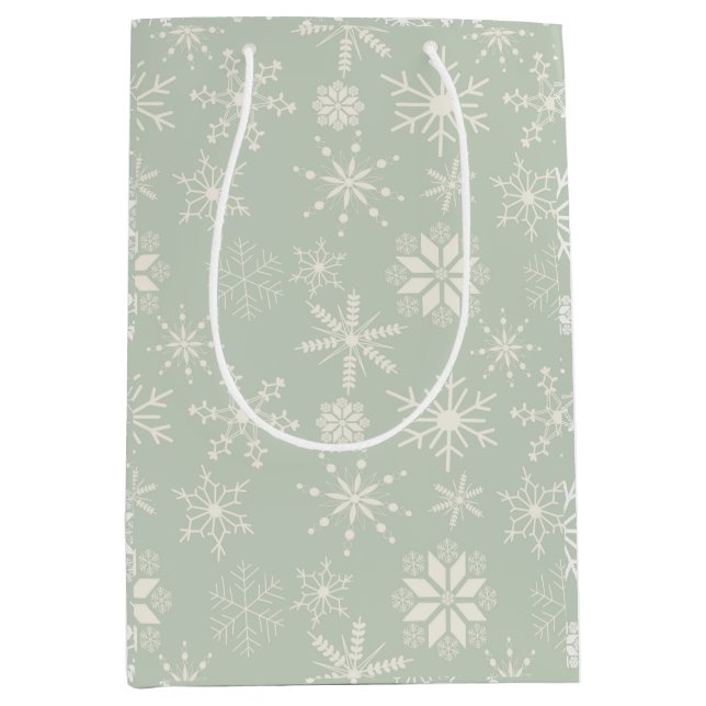 Frost & Flourish Snöflingor – Blekt Eukalyptus (Framsidan)