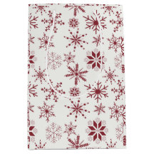 Frost & Flourish Snöflingor – Crimson