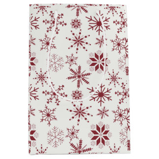 Frost & Flourish Snöflingor – Crimson