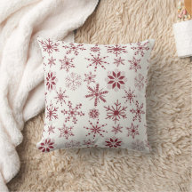 Frost & Flourish Snöflingor – Crimson
