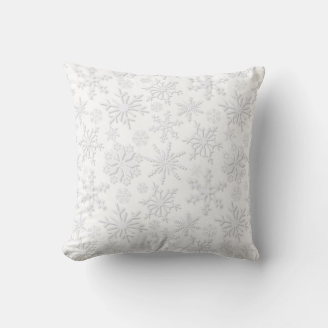 Frost & Flourish Snöflingor – Is Kudde (Framsida)