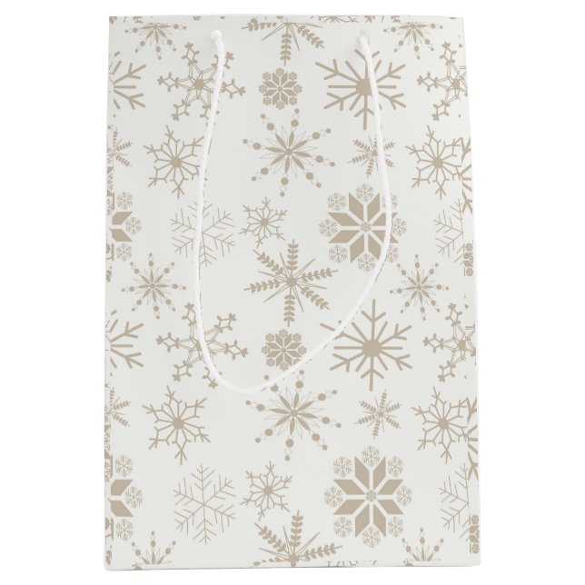 Frost & Flourish Snöflingor – Linen (Framsidan)