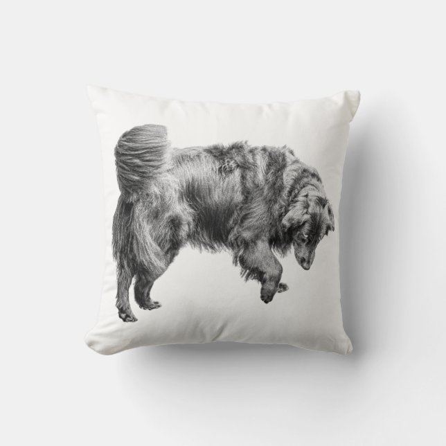 Frost-Kissed Stillness Kudde (Framsida)