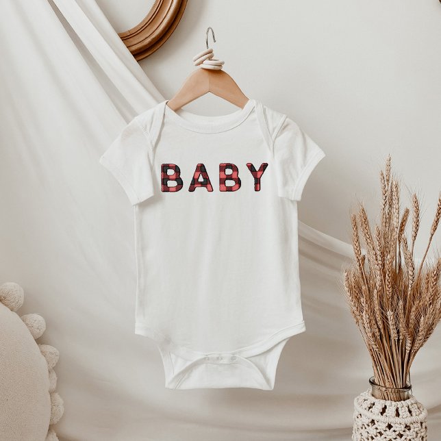 FROST Lumberjack Red Winter Flkanaler Baby T Shirt (Skapare uppladdad)