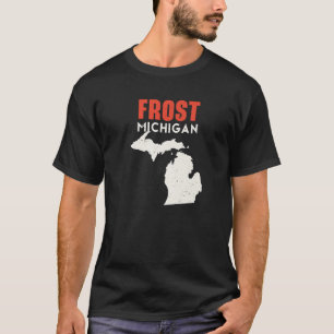 Frost Michigan Förenta staterna State America Trav T Shirt