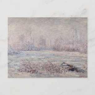 Frost nära Vetheuil, 1880 Vykort