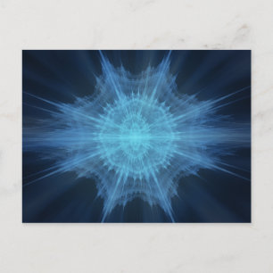 Frost Nova Fractal Vykort
