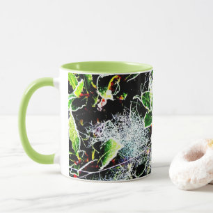 frost och kakor, skal och bär för jultoma mugg