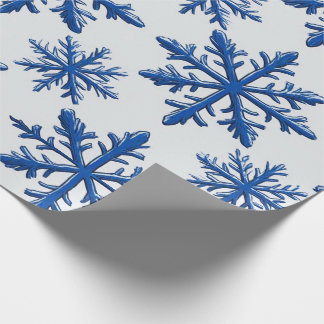 ❄ Frost Snöflinga Sömlös Geometrimönster ❄ Presentpapper