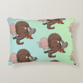 Frost spädbarn accentkudde för daghem eller lekrum prydnadskudde