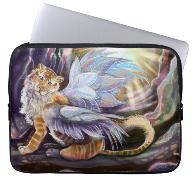 Frost Vinge Tiger Laptop Fodral (Framsidan)