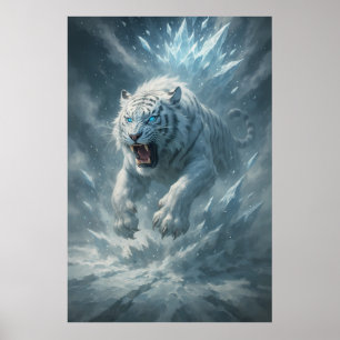 Frost Vit Tiger – Kejsare av det frusna riket – Poster