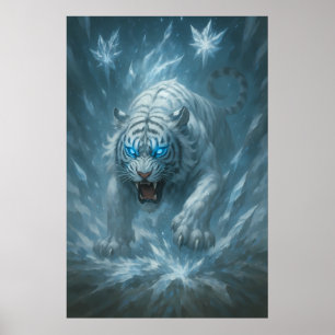 Frost Vit Tiger – Kejsare av det frusna riket – Poster