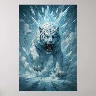 Frost Vit Tiger – Kejsare av det frusna riket – Poster