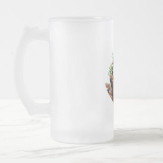 Frostad Glas Mugg, 16 oz Frostat Ölglas