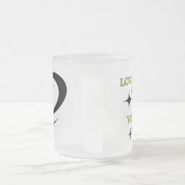 Frostad Glas Mugg älskar dig själv du är den bästa