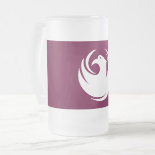 Frostad Glas Mugg med flaggan från Phoenix City