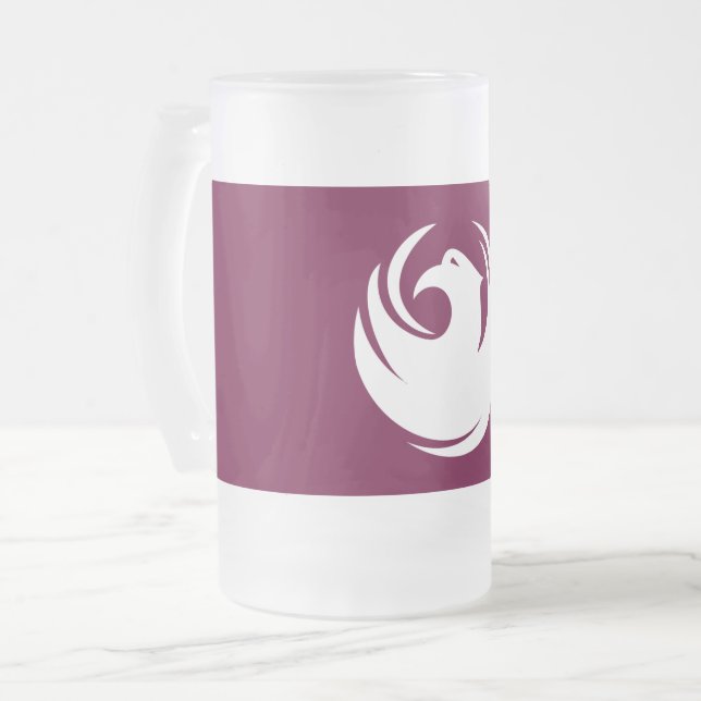 Frostad Glas Mugg med flaggan från Phoenix City (Framsida vänster)