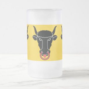 Frostad Glas Mugg med flaggan från Uri, Schweiz
