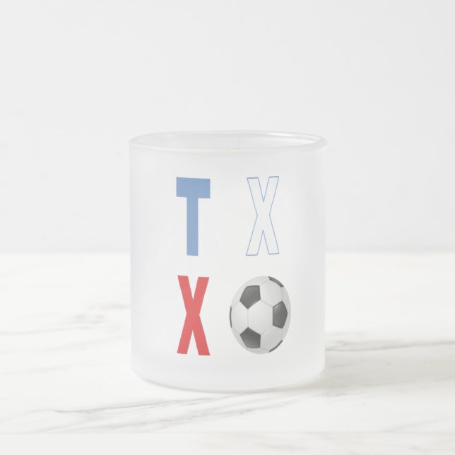 Frostad Glas Mugg  TEXAS  SPORT  (Center)