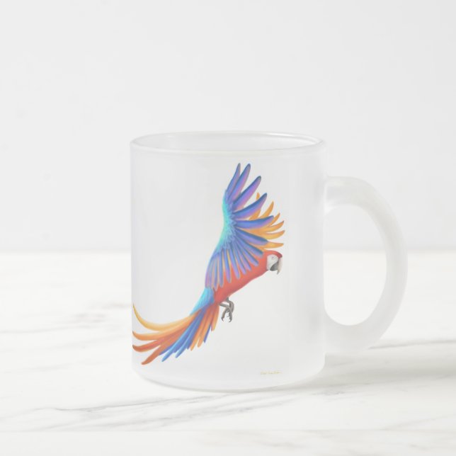 Frostad Glass mugg Camelot för hybrid- Macaw (Höger)