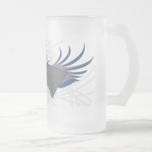 Frostad Glass mugg för atom- varv