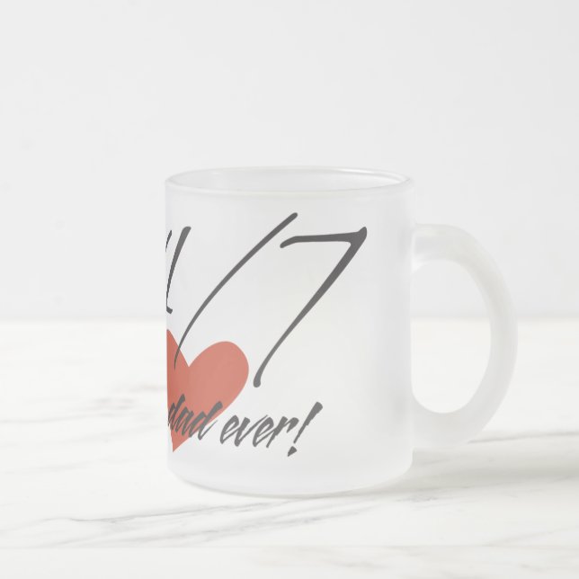 Frostad Glass mugg för bäst pappa 10 uns (Höger)