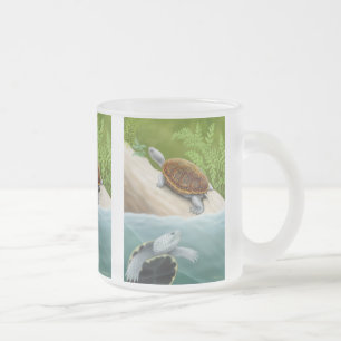 Frostad Glass mugg för DiamondbackTerrapins