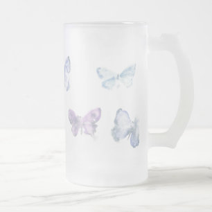 Frostad Glass mugg "för fjärilar"