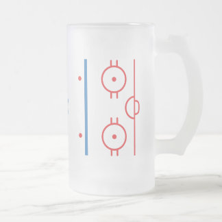 Frostad Glass mugg för hockeyisbana
