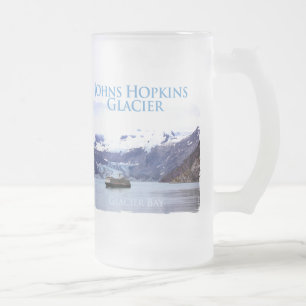 Frostad Glass mugg för Johns Hopkins glaciär