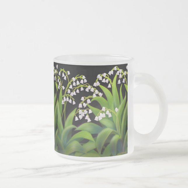 Frostad Glass mugg för liljekonvalj (Höger)