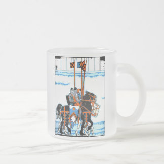 Frostad Glass mugg för medeltida riddare