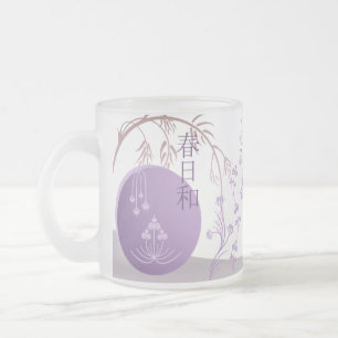 Frostad Glass mugg - japansk vår