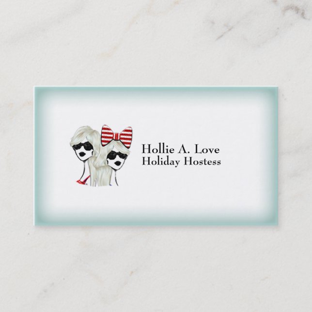 Frostad is | bleknar för att slösa anpassade för visitkort (Framsida)