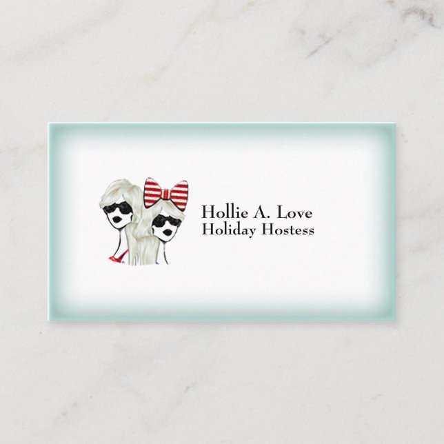 Frostad is | bleknar för att slösa anpassade för visitkort (Framsida)