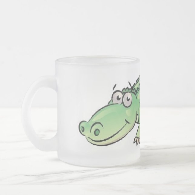 Frostad mugg för alligator (Vänster)