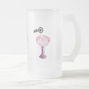 Frostad mugg för Flamingococtail