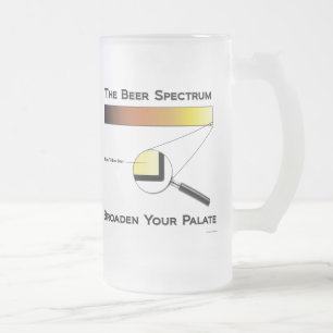 Frostad mugg för ölSpectrum