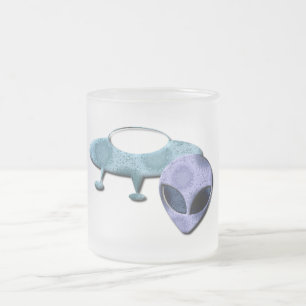 Frostad mugg för rymdendesign
