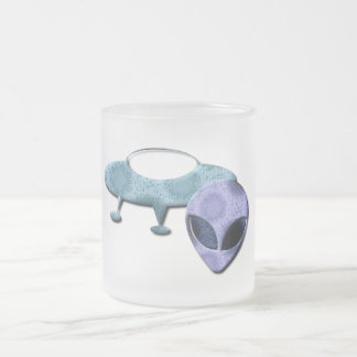Frostad mugg för rymdendesign