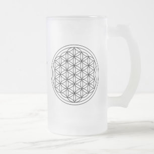 Frostad mugg för sakral geometri