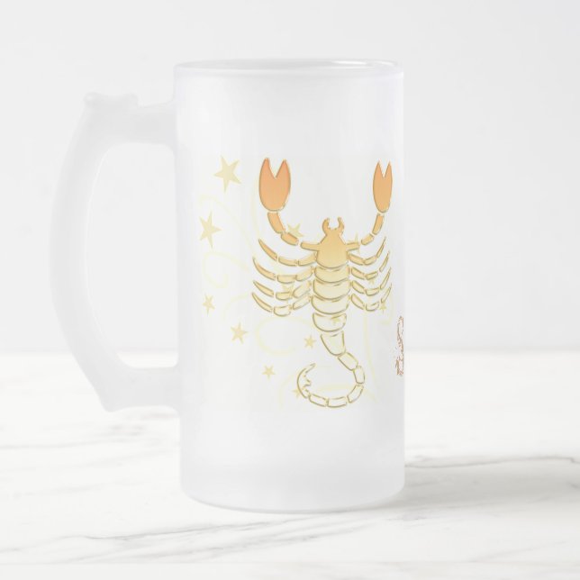 Frostad mugg för Scorpio (Vänster)