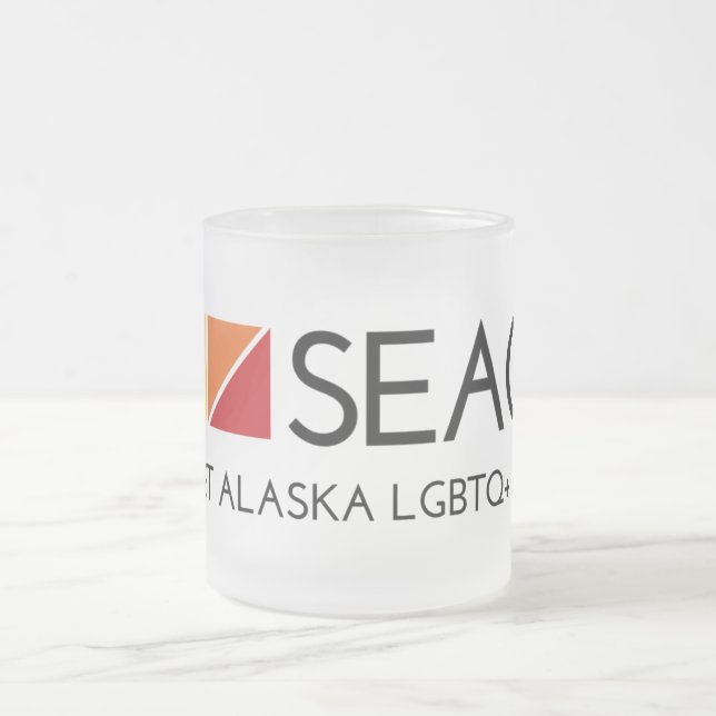 Frostad mugg för SEAGLA-logotyp (Center)
