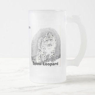 Frostad mugg för snöLeopard