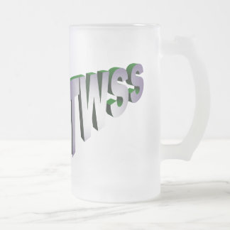 Frostad öl Stein för TWSS Frostat Ölglas